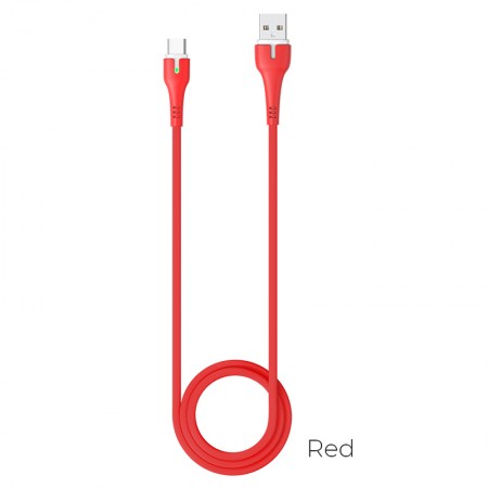 X45 Surplus Charging Data Cable For Type-C - Red